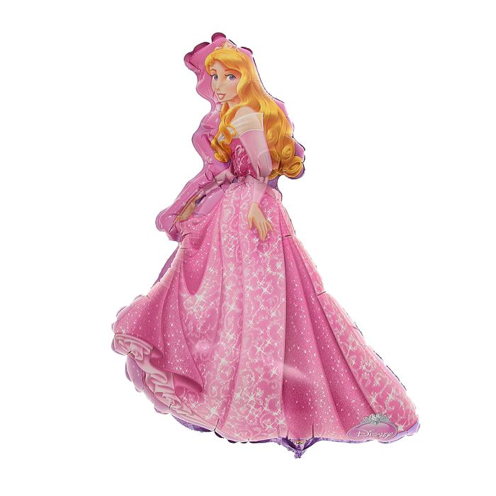 Шар фольгированный 12" "Спящая красавица" для палочки