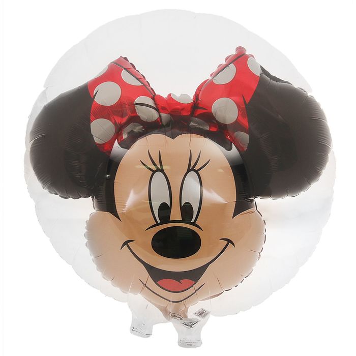 Шар фольгированный 32" "Минни", шар в шаре, круг