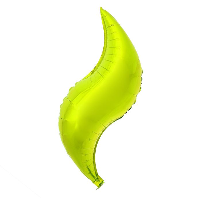 Шар фольгированный "Зигзаг", 28", металл, Lime