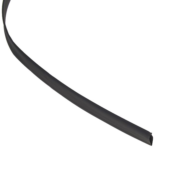 Трубка термоусаживаемая ТУТнг 12 / 6, коэф. усадки 2 : 1, в рулоне 100 м, чёрная