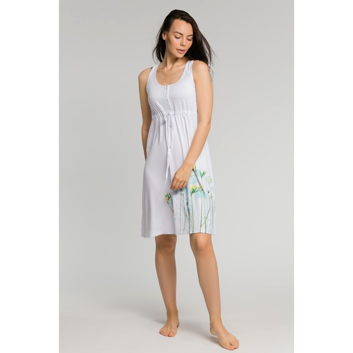 Сарафан женский, цвет белый, размер 44 (арт. М-503-10)