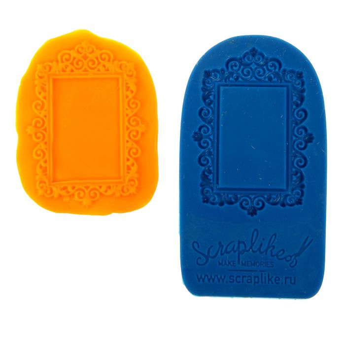 Молд для творчества "Рама узорная" МИКС 4.5х8 см