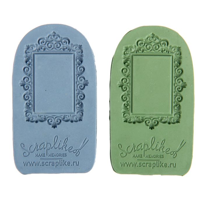 Молд для творчества "Рама узорная" МИКС 4.5х8 см
