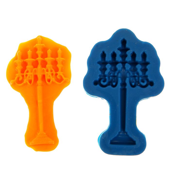 Молд для творчества "Канделябр" МИКС 6х4 см