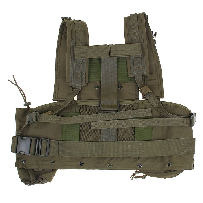 Жилет разгрузочный KINGRIN Tactical vest with accessory (OD) VE-17-OD