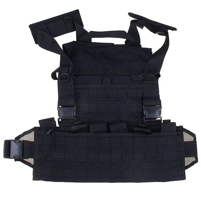 Жилет разгрузочный KINGRIN Tactical vest (Black) VE-20-BK