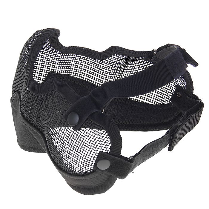 Маска для страйкбола KINGRIN V2 strike metal mesh mask (Black) MA-10-BK