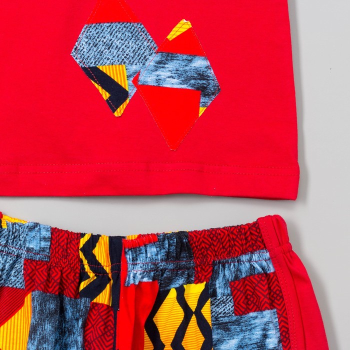 Комплект женский (майка, шорты) "Надежда", цвет микс, размер 52