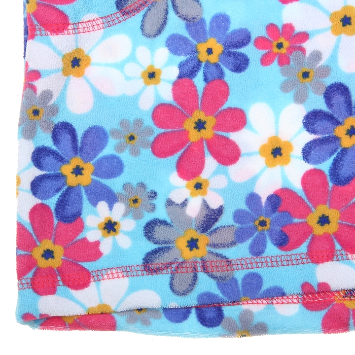 Халат женский махровый "Флер", размер 56, цвет МИКС