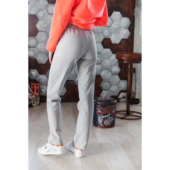 Брюки женские LB 08-011 серый меланж, р-р 42