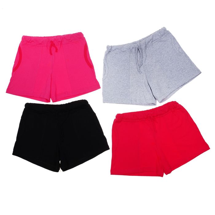 Шорты женские "Стрела", цвет микс, размер 42