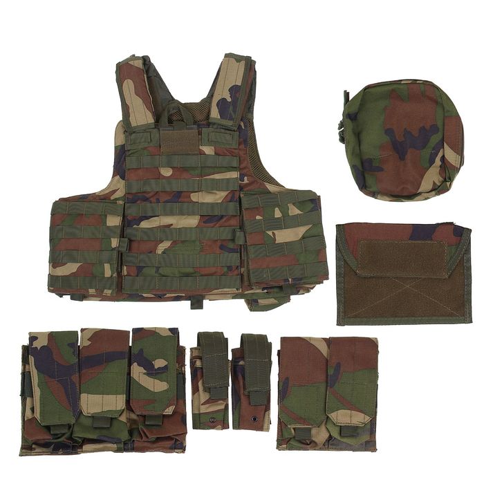 Жилет разгрузочный KINGRIN CIRAS vest (Woodland) VE-01-WL