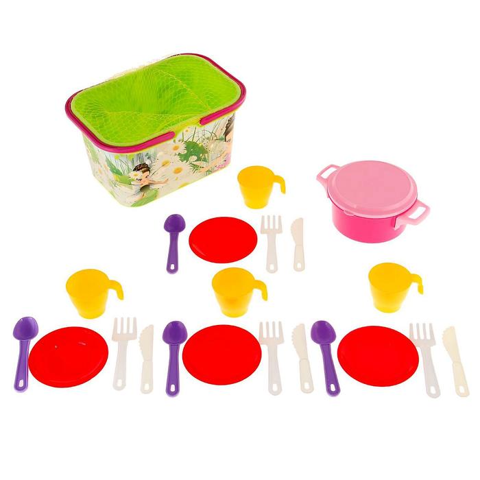 Набор посуды "Чудо-детки" на 4 персоны