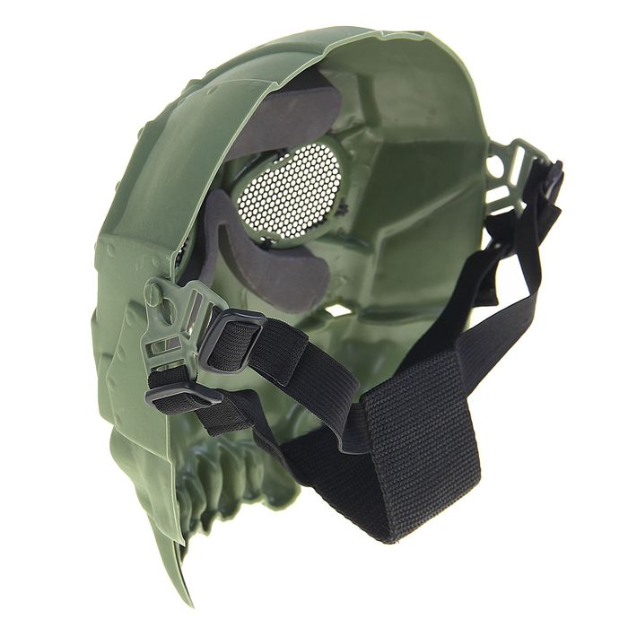 Маска для страйкбола KINGRIN Desert army group mask V1-Round mesh (OD) MA-52-OD
