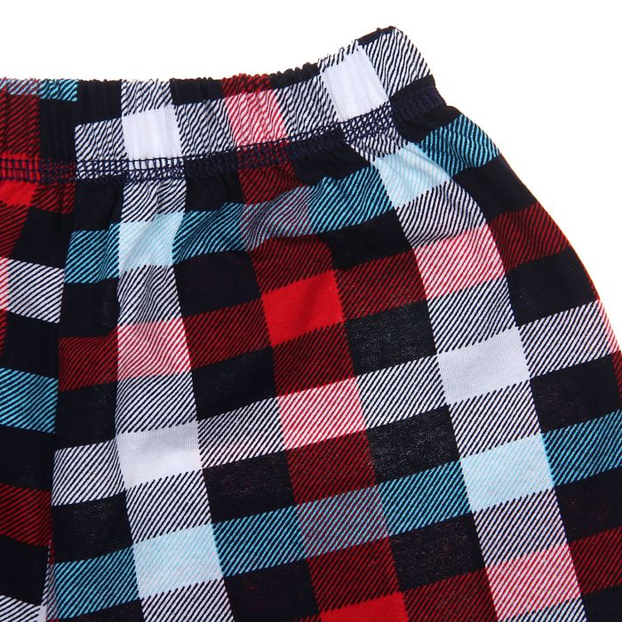 Шорты женские "Клетка", цвет микс, размер 52