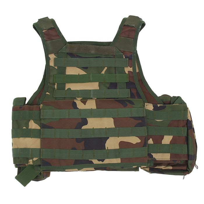 Жилет разгрузочный KINGRIN Tactical vest (Woodland) VE-03-WL