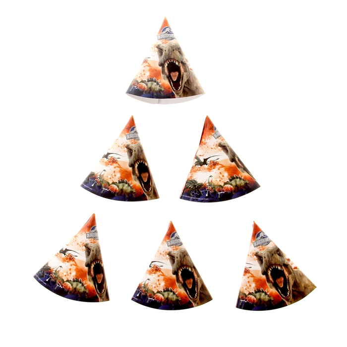 Колпак "Парк Юрского периода" (набор 6 шт)