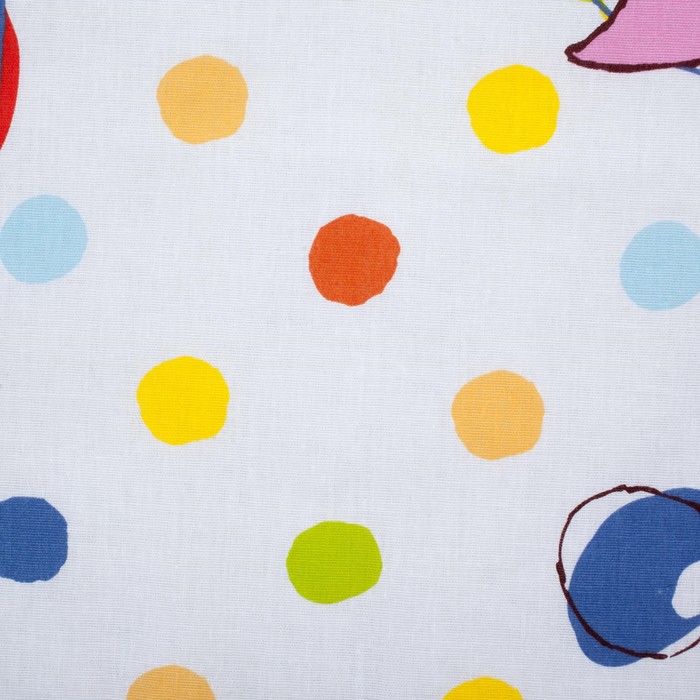 Постельное бельё 1,5 сп. "Медвежонок Винни и его друзья", размер 143х215 см, 150х214 см, 50х70 см-1 шт., 100% хлопок, бязь