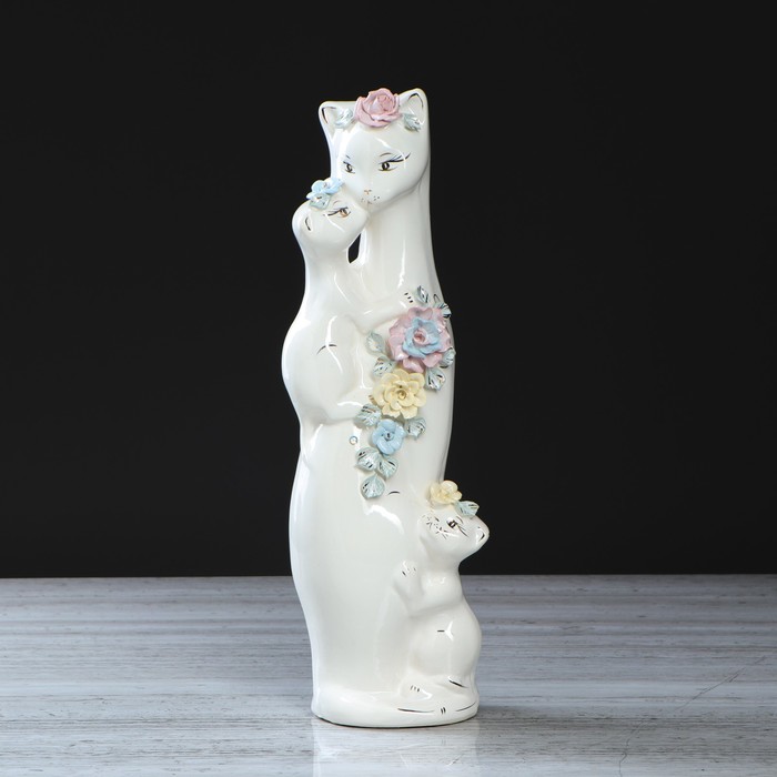 Копилка "Багира мама" малая, глянец, чёрно-золотая