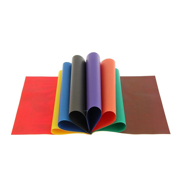 Бумага цветная двухсторонняя А4, 8 листов, 8 цветов "Бабочка"