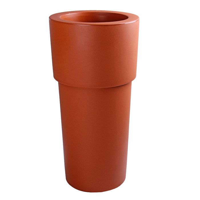 Ваза декоративная 60 л "Свеча", цвет терракот