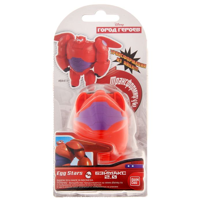 EggStars Яйцо-трансформер БЭЙМАКС красный 84411