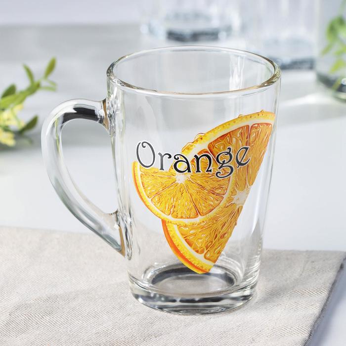 Кружка 300 мл "Фруктовый микс", рисунок МИКС