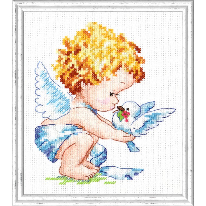 Набор для вышивания крестом «Светлый Ангел!» 35 13 светлый ангел