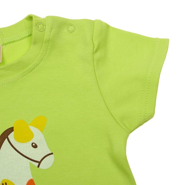 Комплект для мальчика, рост 86-92 см (28), цвет салатовый (арт. 035Б-371)