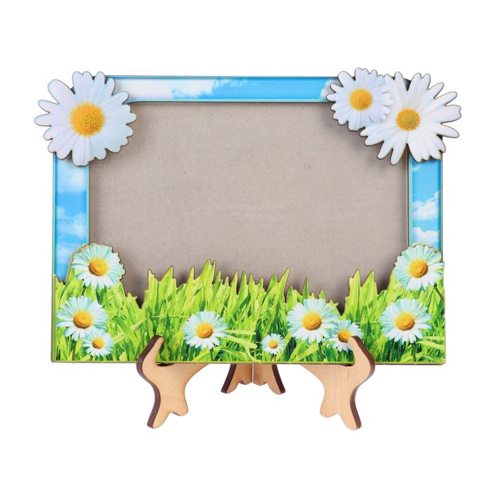 Фоторамка для фото 10х15 см "Полянка с ромашками"