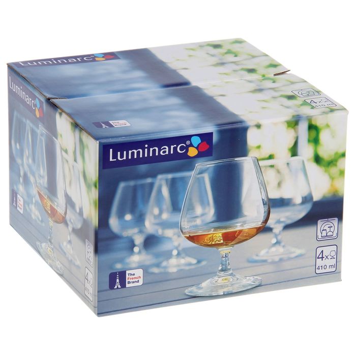 Набор фужеров для коньяка 410 мл "Эталон", 4 шт