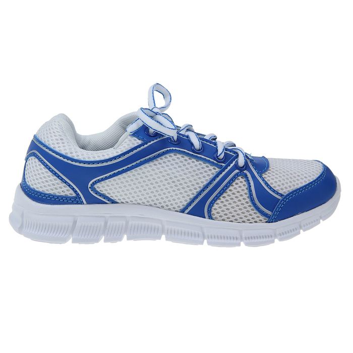 Кроссовки женские, цвет белый/синий, размер 40 (арт. LSW 0026-2-10)