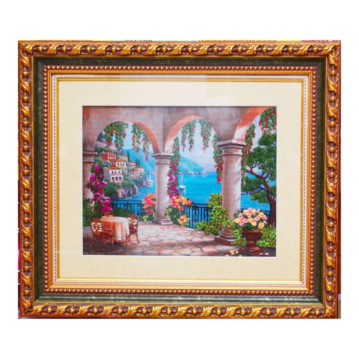 Набор для вышивания лентами "Берег моря"