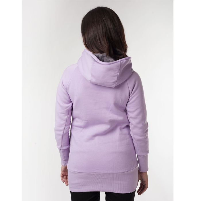 Худи женские "Мишка лав", цвет фиолетовый, размер 48 (L) (арт. ХЖ-СТ0004)