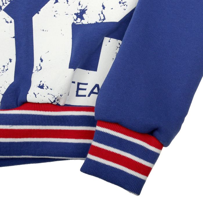 Толстовка для девочки «Чикаго 32», цвет синий, рост 122-134 (7-8 лет)