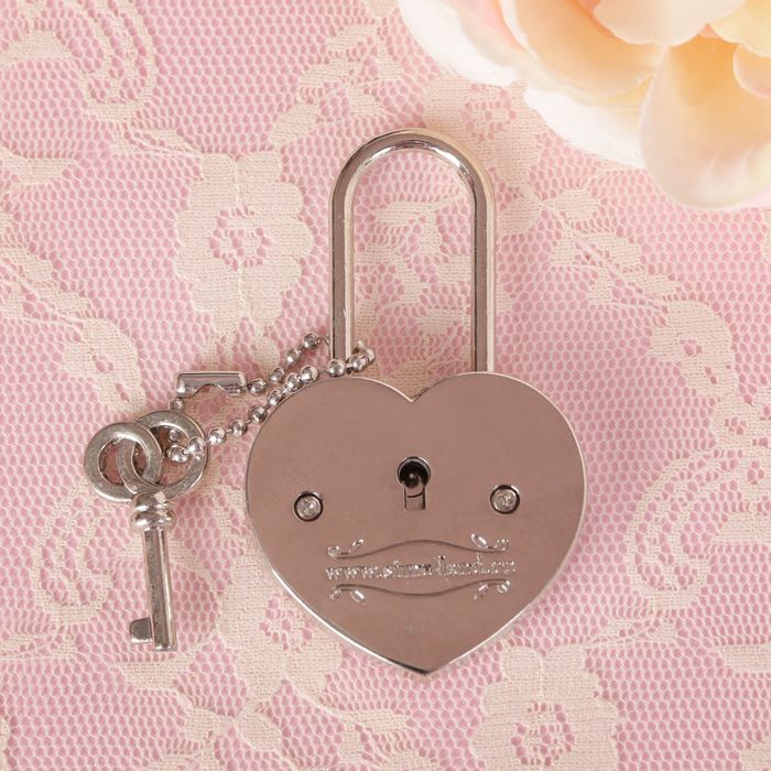 Замок с заливкой "Вместе навсегда"