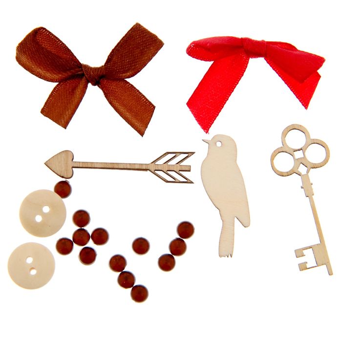 Коробочка для хранения фотографий "Винтаж", 11 х 11 см