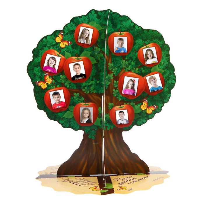 Подарочный набор учителю с местом под фото учеников "Нашему дорогому учителю!"