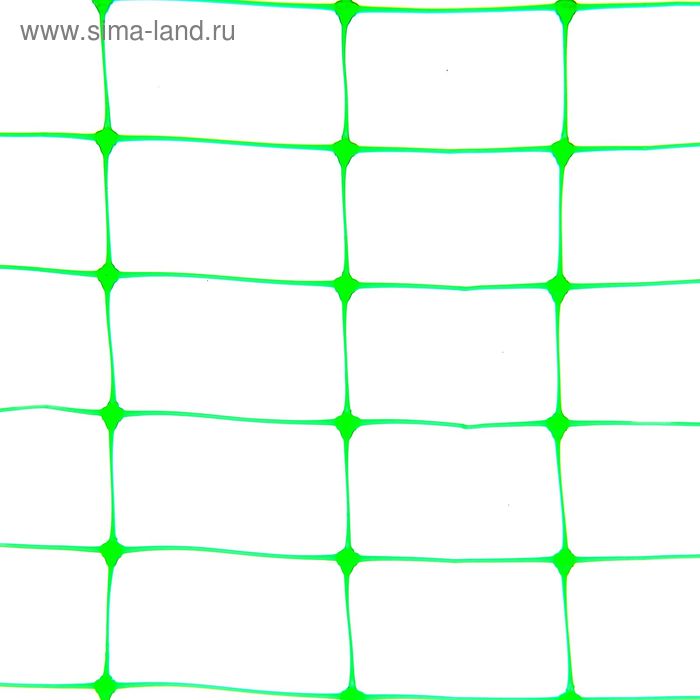 

Сетка садовая для гороха, 1 × 6 м, ячейка 4,5 × 4,5 см, зелёная