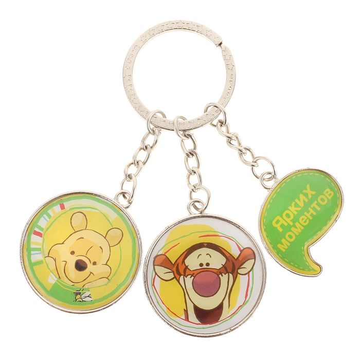 Брелок с подвесками "Ярких моментов", Медвежонок Винни и его друзья