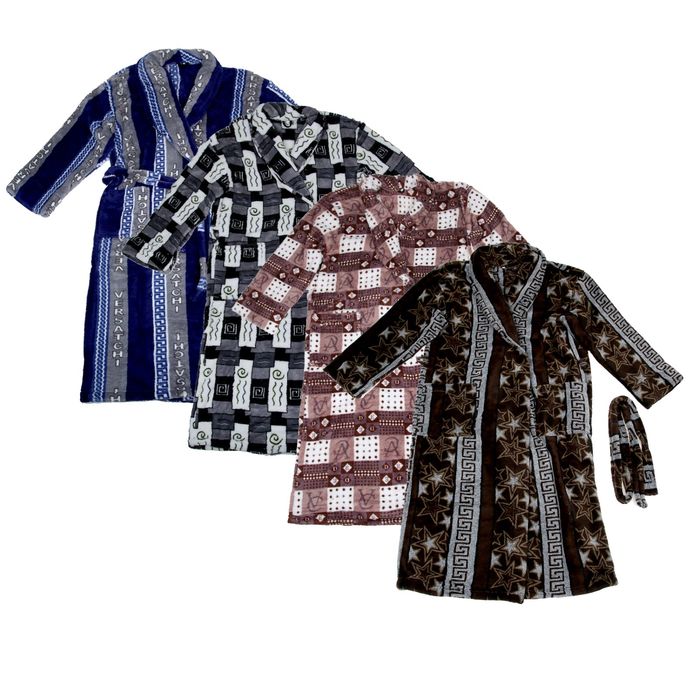 Халат мужской Велсофт МИКС, р-р 56 экстрасофт