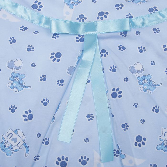 Сорочка для беременных Бейби голубая, размер 46