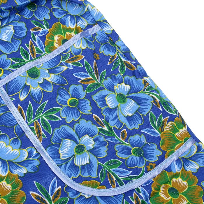 Халат женский на пуговицах Бабушка МИКС, размер 50 фланель