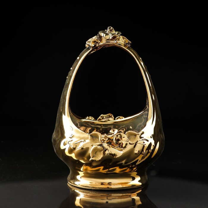 Конфетница "Корзина" маленькая, булат