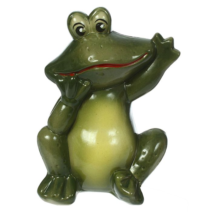 Садовая фигура "Ква" глянец