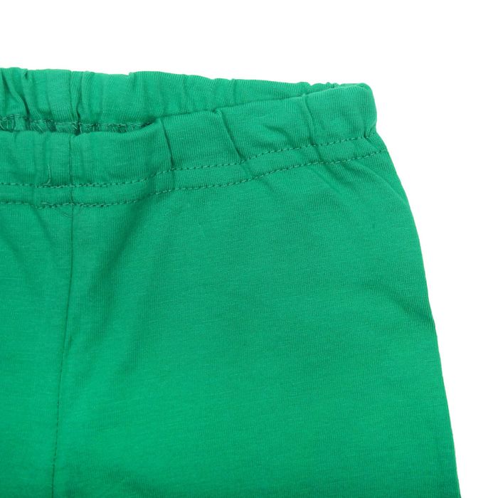 Комплект для девочки "Кузнечик", рост 122-128 см (32), цвет оранжевый/зелёный