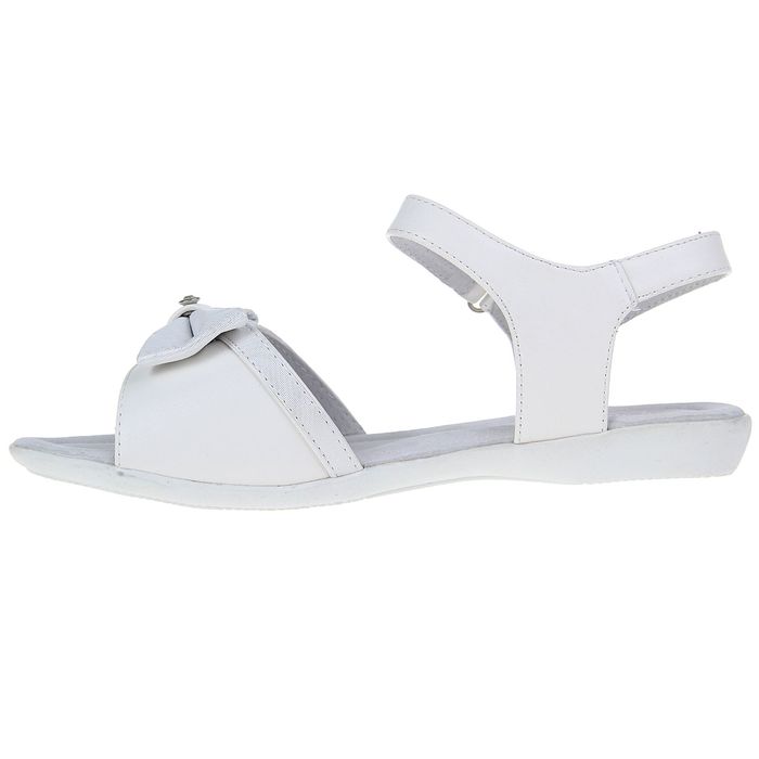 Туфли летние открытые для девочек, цвет белый, размер 36 (арт. С-42530)