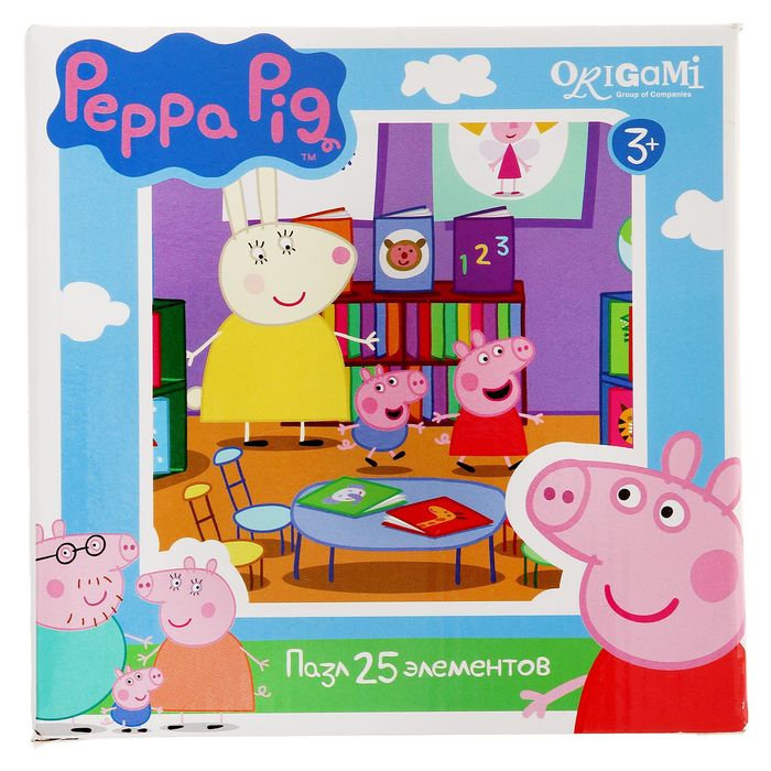 Пазл "На занятиях", 25 элементов