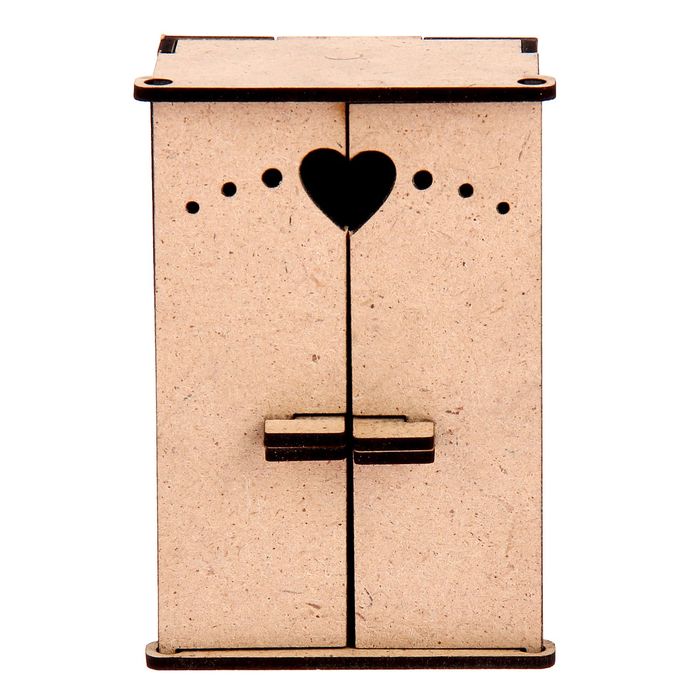 Заготовка для творчества "Шифоньер для кукольного домика"