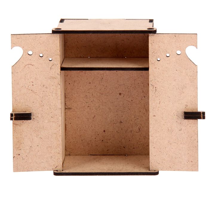 Заготовка для творчества "Шифоньер для кукольного домика"